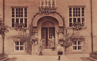 Karolinen-Gymnasium, Rosenheim, um 1908