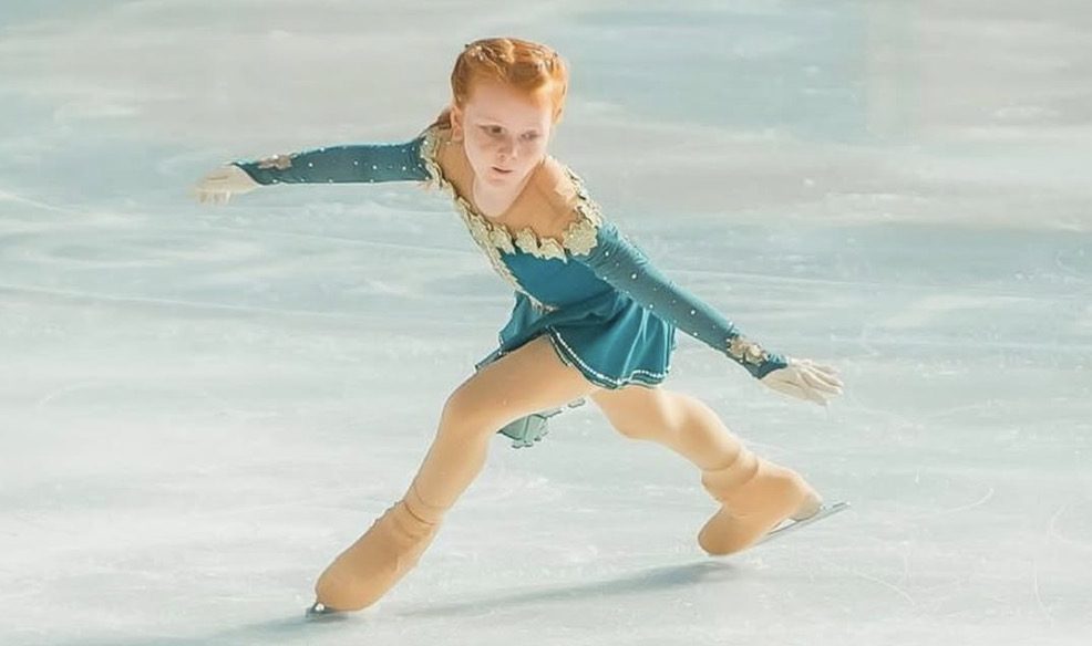 Loni Sigl Loni Sigl (Erc Bad Aibling) fuhr mit ihrer ausdrucksstarken Kür auf Platz eins bei den Figurenläufern (Foto: Privat)