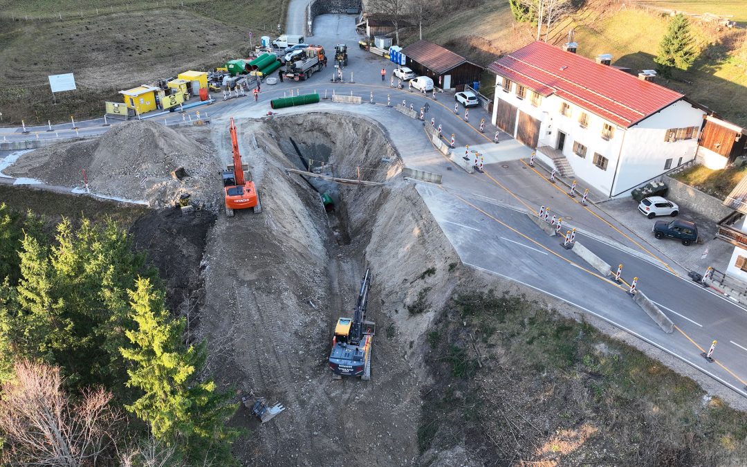 B 307 am Sudelfeld: Arbeiten an Durchlass und Stützmauern starten