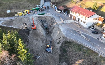 B 307 am Sudelfeld: Arbeiten an Durchlass und Stützmauern starten