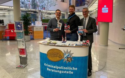 Infoveranstaltung in Prien: Sparkasse und Polizei informieren über Betrugsmaschen