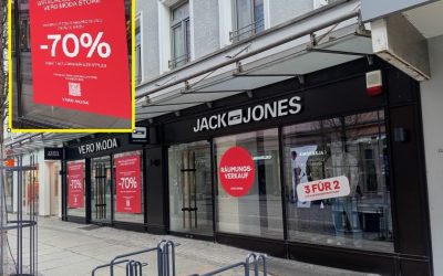 Geschäftsschließung in Rosenheim: Vero Moda und Jack & Jones verlassen Standort in der Münchener Straße