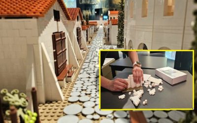 Nachts im Lokschuppen: Wenn 600.000 LEGO®-Steine wieder in die Kisten wandern