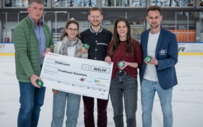 Starbulls Rosenheim unterstützen Umweltschutz-Initiative mit Spende