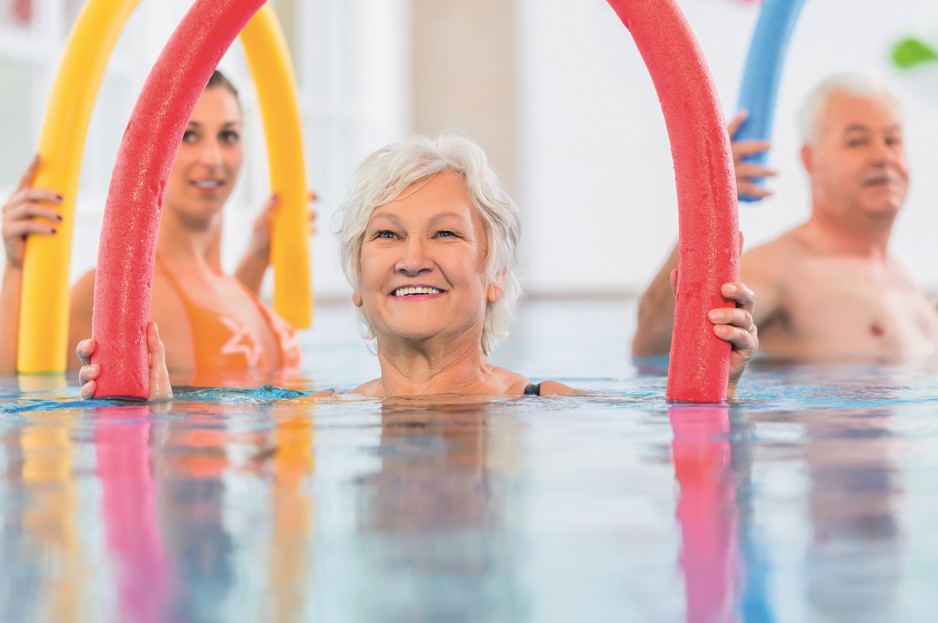 xx Aqua-Fit im Prienavera-Erlebnisbad. Foto: Copyright Chiemsee-Marina GmbH