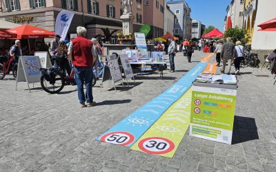 Rosenheimer Umwelttag informiert in der Innenstadt – Stände gut besucht