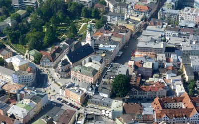 Rosenheim 2010 von oben: Neue Luftbilder im Projekt #CrowdsourcingRosenheim