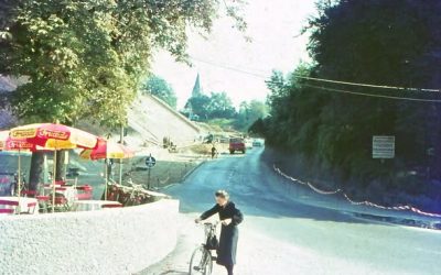 Schloßbergauffahrt, Landkreis Stephanskirchen, 1963