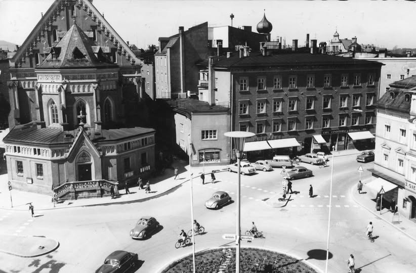 Ludwigsplatz, Rosenheim, 1959