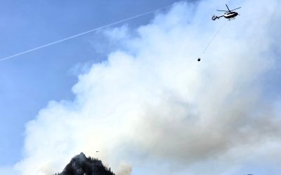 Waldbrand am Saurüsselkopf: Lage stabilisiert sich – weiterhin keine Entwarnung
