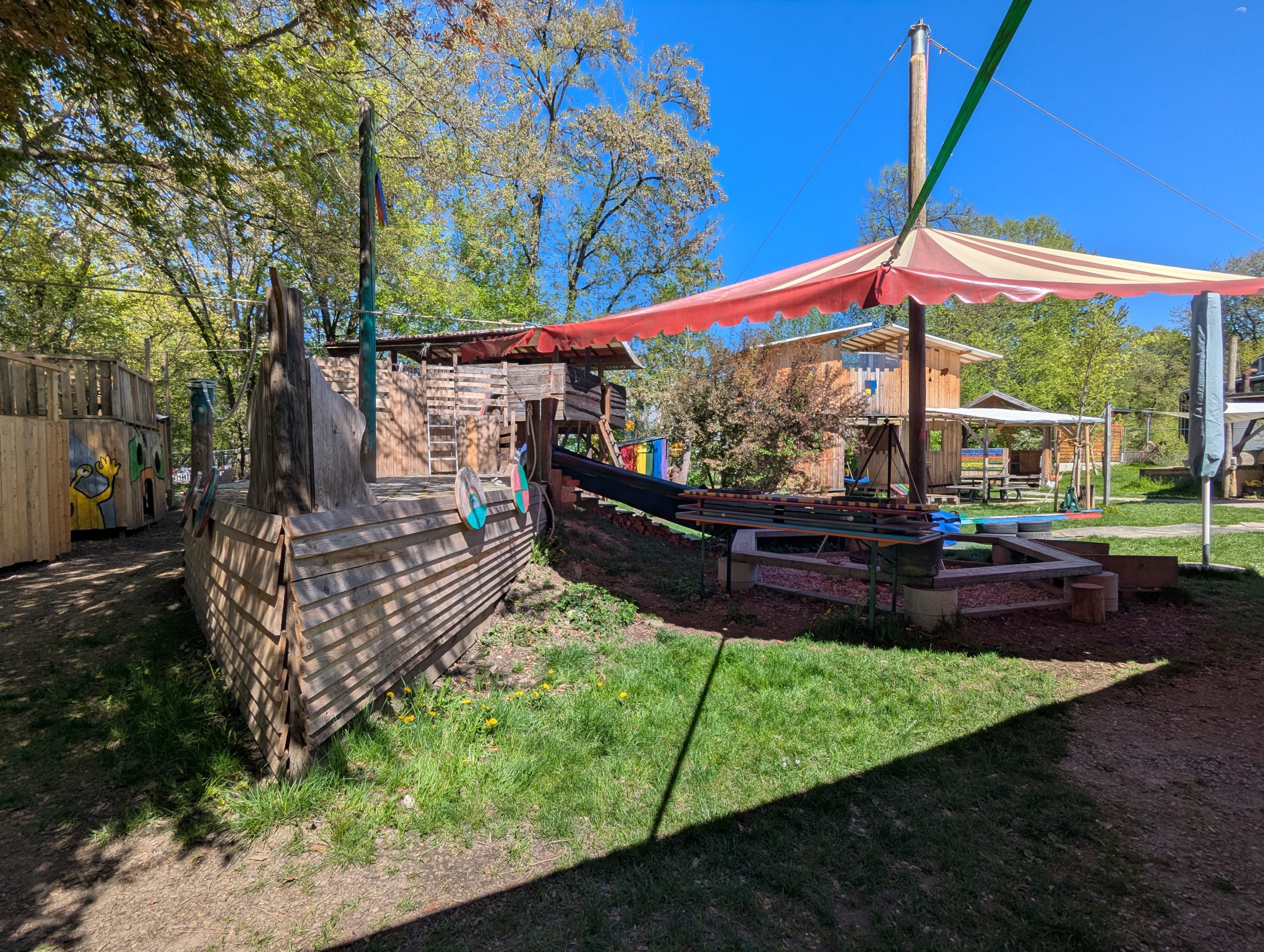 Der Aktivspielplatz Hüttenstadt im Rosenheimer Norden feiert seinen 18. Geburtstag. Foto: Copyright Stadtjugendring Rosenheim