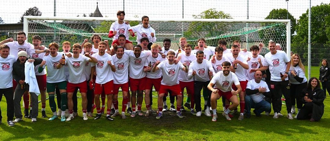 TSV 1860 Rosenheim feiert Meisterschaft nach Last-Minute-Ausgleich in Grünwald
