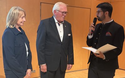 Goldene Bürgermedaille für Reinhold Frey