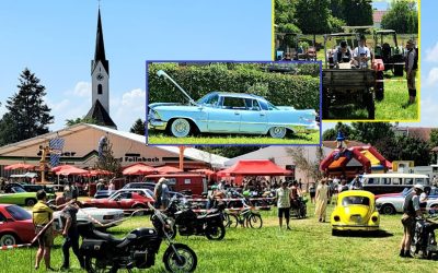 „Altes Eisen, heißes Feuer“: Oldtimertreffen in Stephanskirchen begeistert Besucher