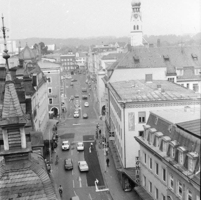 Münchener Straße, Rosenheim, 1975