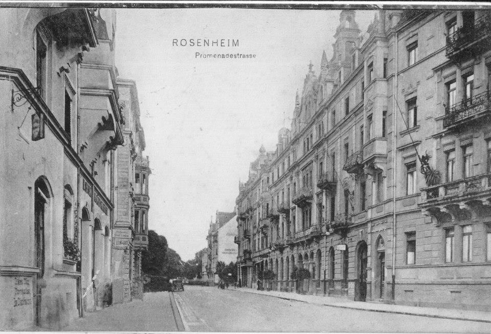 Prinzregentenstraße, Rosenheim, 1911
