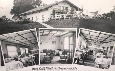 Berg-Cafè Weiß, Kolbermoor, 1960er