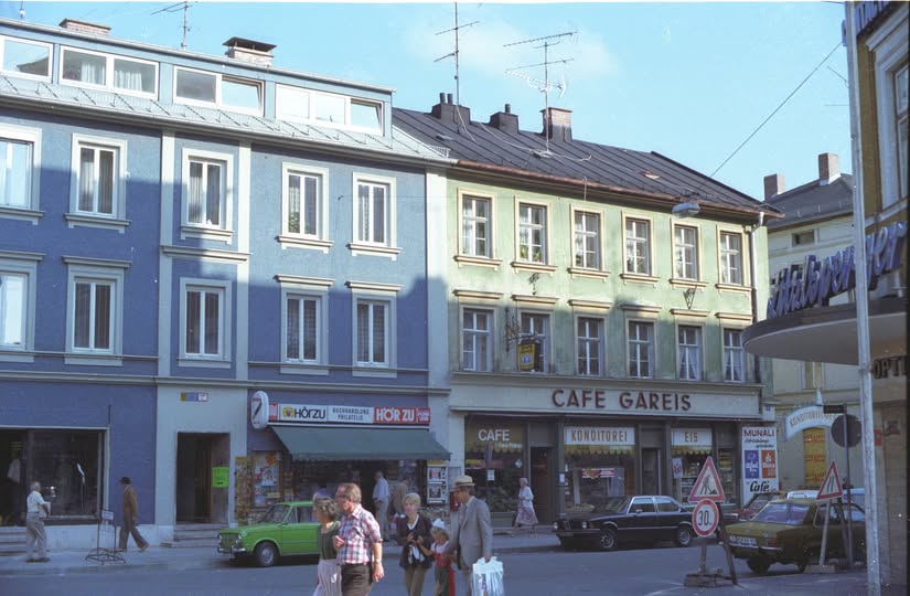 Cafè Gareis, Rosenheim, 1979