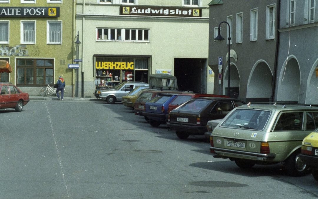 Ludwigsplatz, Rosenheim, 1987
