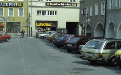 Ludwigsplatz, Rosenheim, 1987