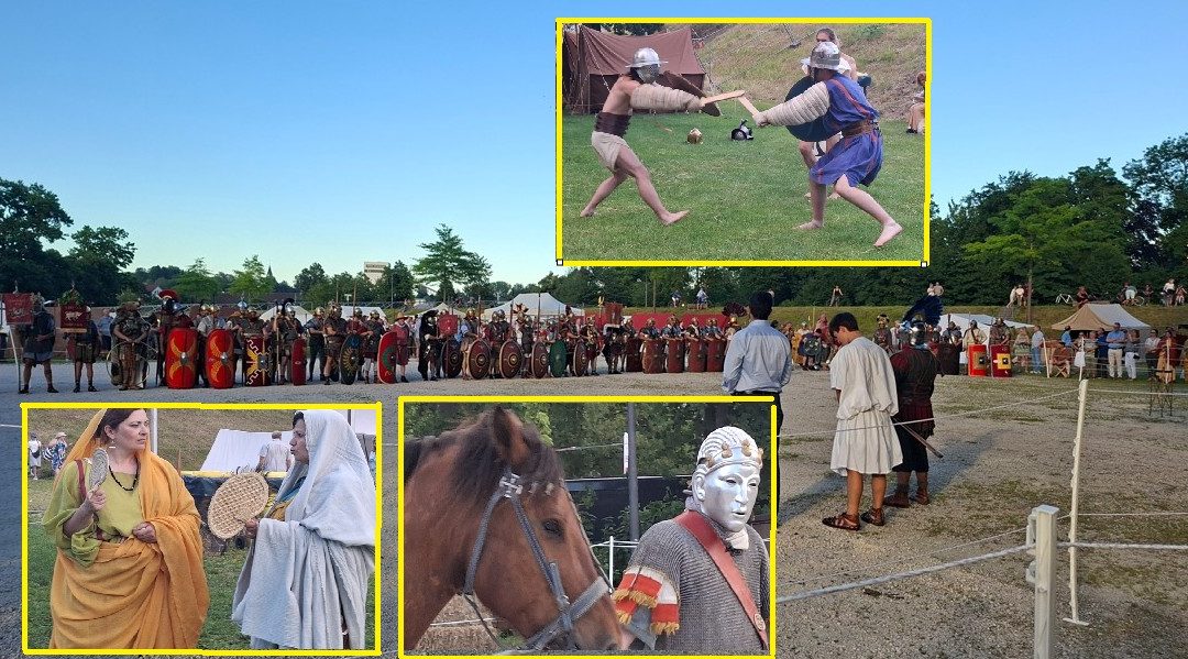 Mit Toga, Göttern und Gladiatoren: Römerfest in Rosenheim eröffnet