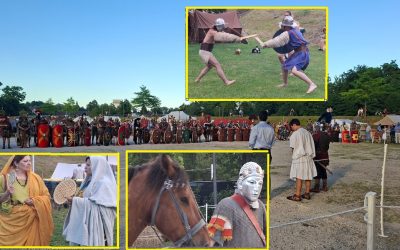 Mit Toga, Göttern und Gladiatoren: Römerfest in Rosenheim eröffnet