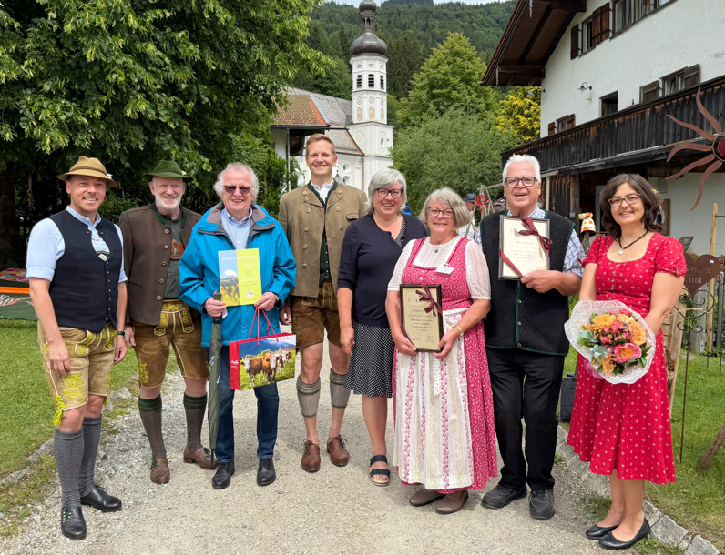 25 Jahre „grenzenlos“: Ehrungen beim Sachranger Bauern- und Kunsthandwerkermarkt