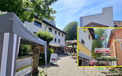Esbaumviertelfest: Zwischen Schatten und Sommerhitze