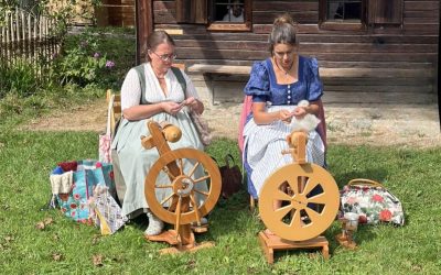 Handwerk und Jodler im Freilichtmuseum Amerang