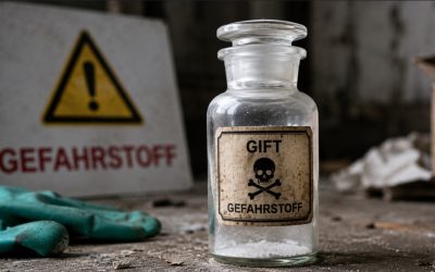 Glas mit Aufschrift „Zyankali“ bei Entrümpelung in Miesbach entdeckt
