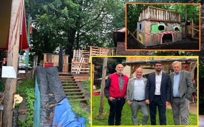 Hüttenstadt ist 18: Rosenheimer Aktivspielplatz feierte „Volljährigkeit“