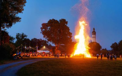 Patrozinium und Sonnwendfeuer in Westerndorf am Wasen