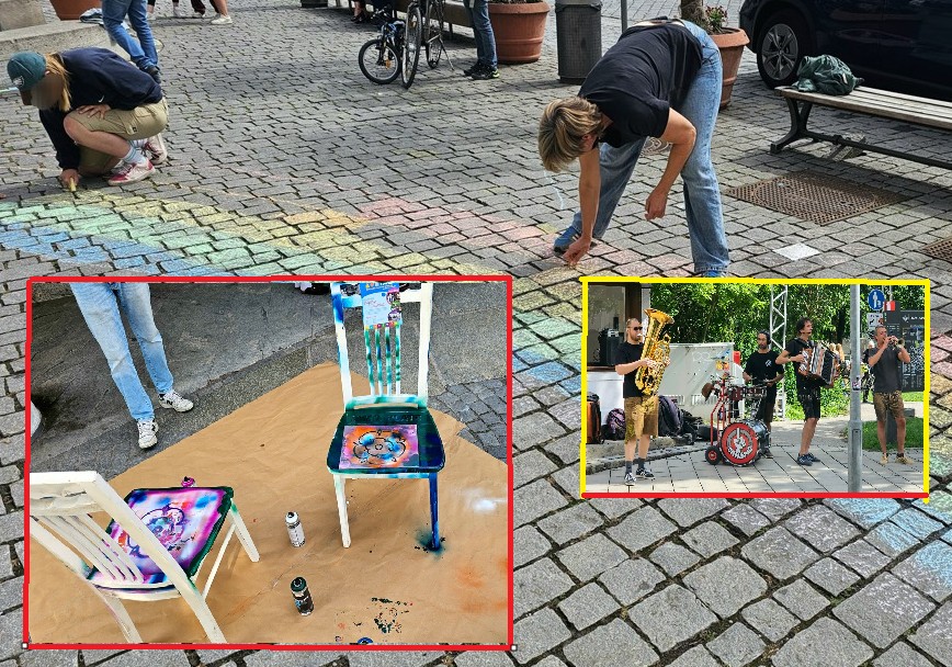Zweiter Innenstadt-Freitag bringt Musik und Mitmachaktionen in die Rosenheimer Innenstadt
