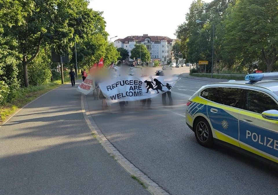Demo in Rosenheim thematisiert Migrationspolitik