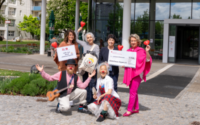 Wöchentliche KlinikClown-Besuche im RoMed Klinikum Rosenheim bleiben gesichert