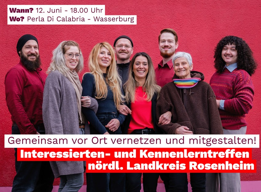 Linke in Wasserburg laden zum Kennenlernabend