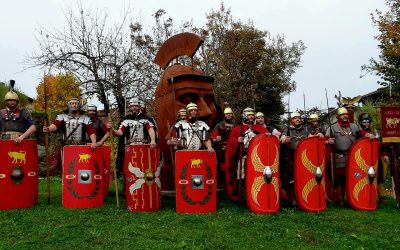 Römerfest in Rosenheim: Lokschuppen bringt das Römische Reich in den Mangfallpark