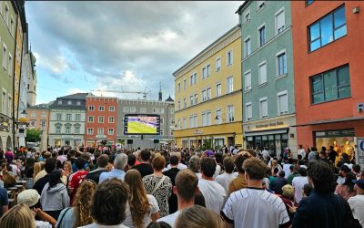 Nach drei Fußballabenden: Heute kein Public Viewing mehr am Rosenheimer Ludwigsplatz