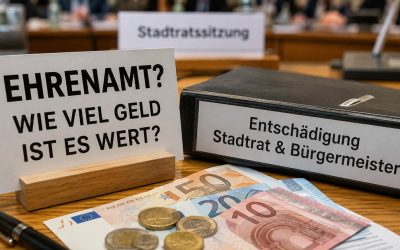 Wie viel Geld ist Ehrenamt wert? Diskussion um Entschädigung für Stadtrat und Bürgermeister