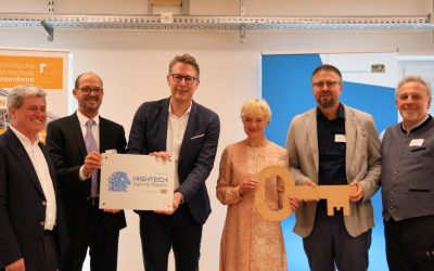 Neuer V-Bau an der TH Rosenheim eröffnet