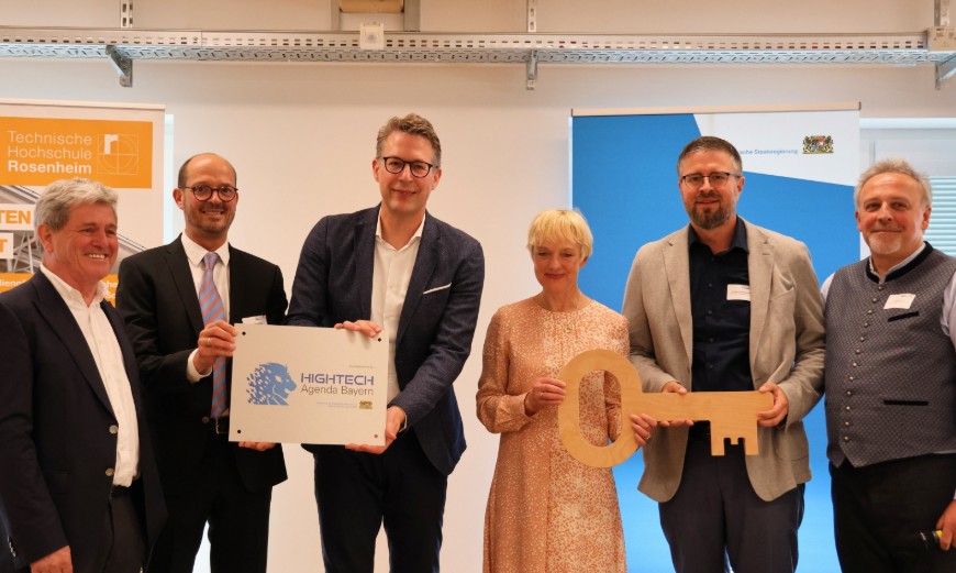 Neuer V-Bau an der TH Rosenheim eröffnet