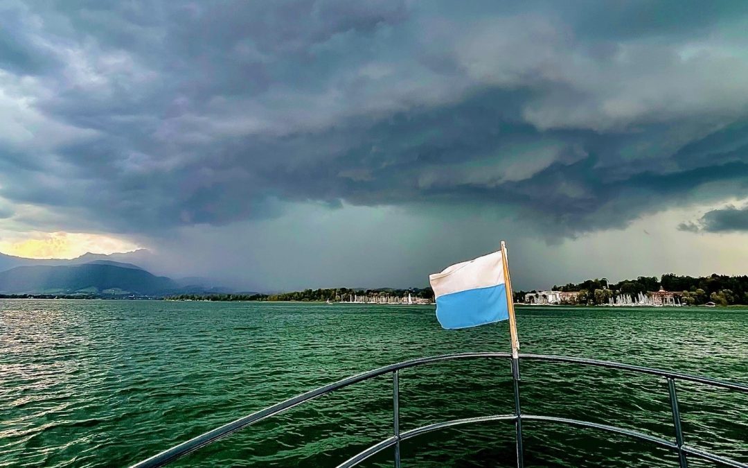 Unwetter auf dem Chiemsee sorgt für zahlreiche Rettungseinsätze