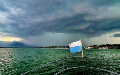 Unwetter auf dem Chiemsee sorgt für zahlreiche Rettungseinsätze