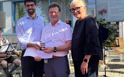 Städtische Verdienstmedaille für Dr. Helmut Schwarz