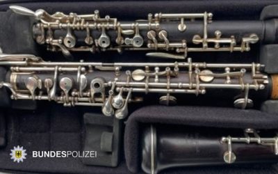 Gestohlene Oboe taucht Jahre später wieder auf – Bundespolizei nimmt zwei Männer fest