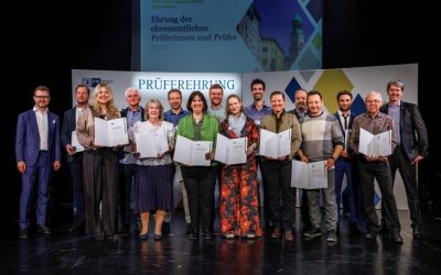 IHK ehrt Prüfer aus Stadt und Landkreis Rosenheim für langjähriges Engagement
