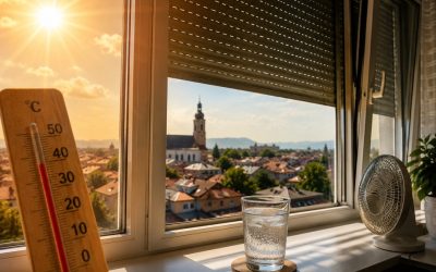 Rosenheim schwitzt: So bleibt die Wohnung bei großer Hitze erträglich