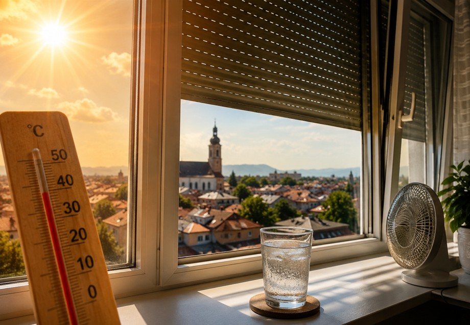 Rosenheim schwitzt: So bleibt die Wohnung bei großer Hitze erträglich