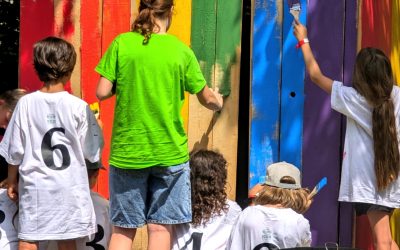 7ß Kinder bauen ein großes Baumhaus: Bauwoche auf dem Aktivspielplatz Hüttenstadt ausgebucht