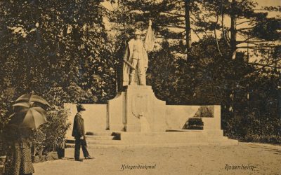 Kriegerdenkmal, Königstraße, Rosenheim, 1909